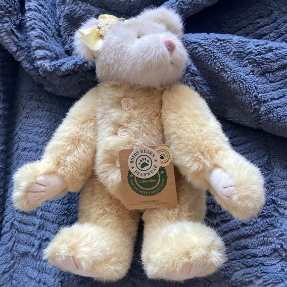Boyd's Bears Bearwear “Gwendina” 20th Anniversary 1979-1999 10’’ W/ Tags - Picture 5 of 12